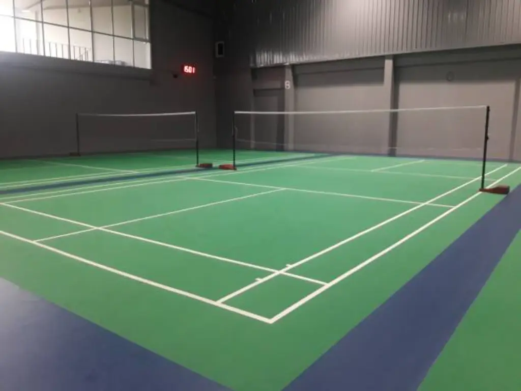 badminton court lighting standards